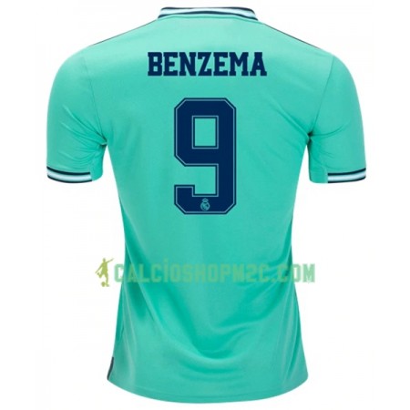 Real Madrid BENZEMA 9 Maglia Terza 2019/2020 Manica Corta